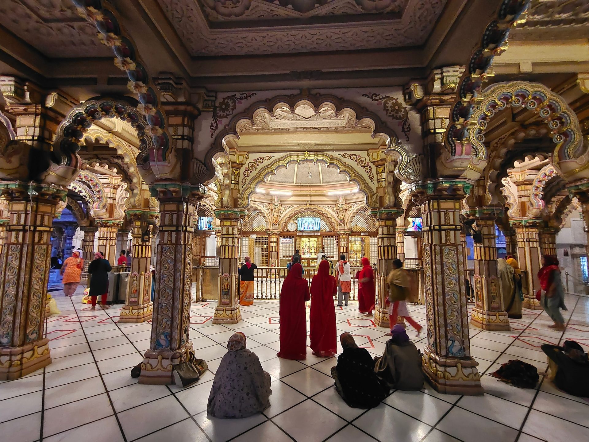 Interior design, Temple, Building