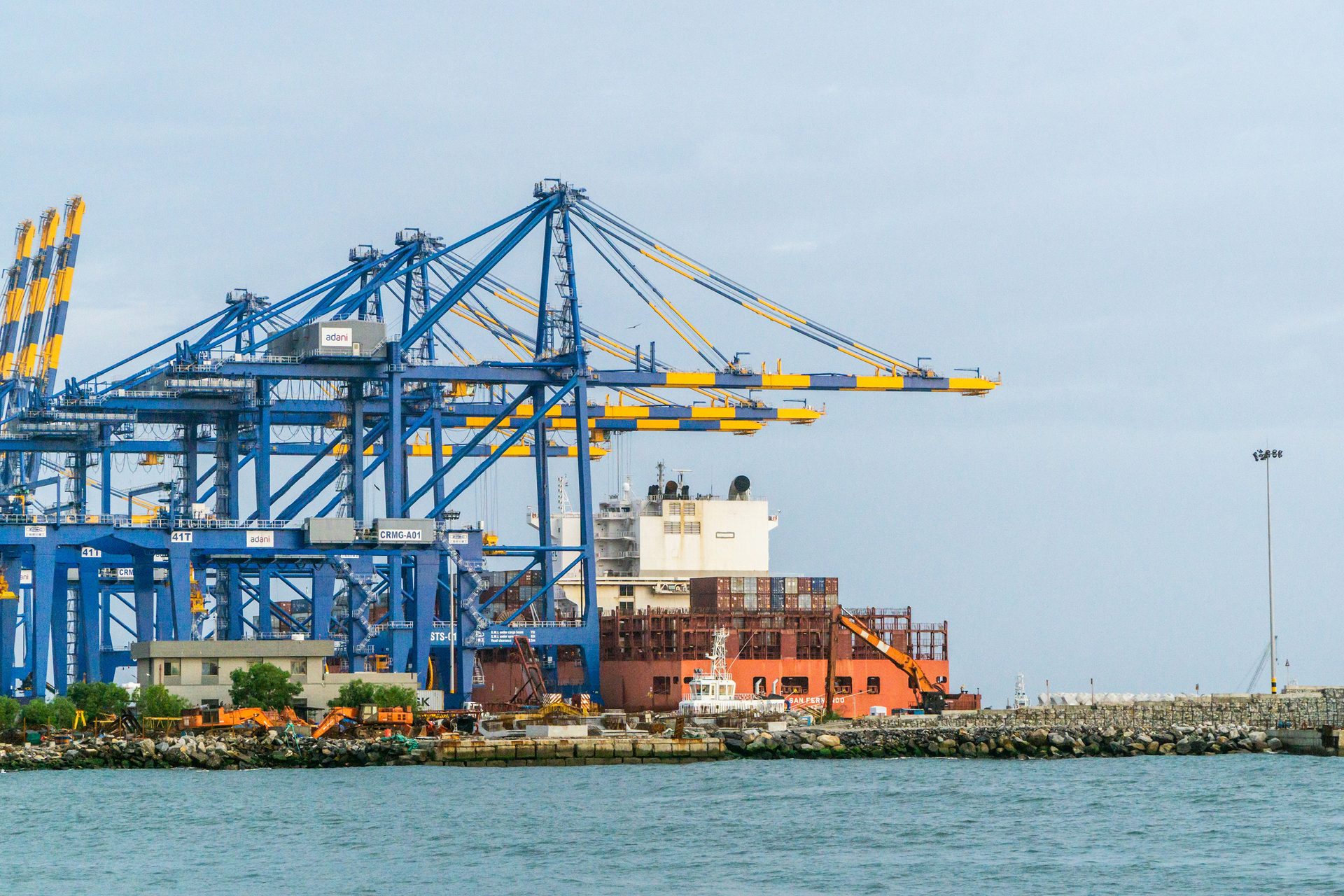 Shipping container, Freight transport, Blue, Boat, Sea, Port, Watercraft, Machine, Ocean